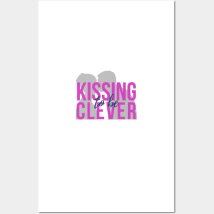 Kissing to be clever couple Posters and Art